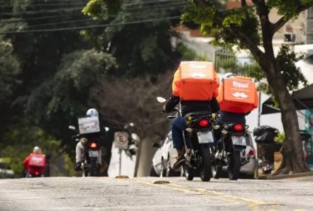 Situação dos sinistros com motos-delivery